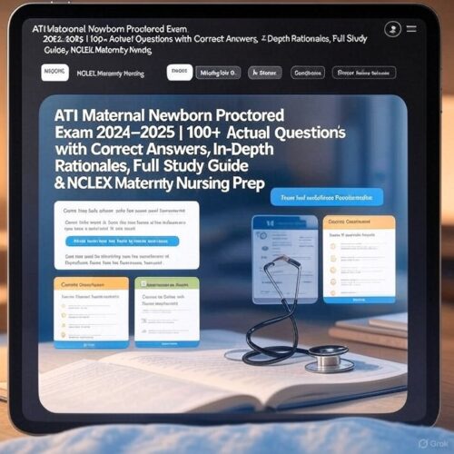 2025 ATI Maternal Newborn Exam