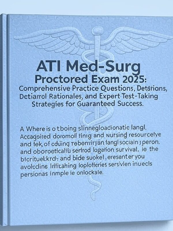 ATI Med-Surg Proctored Exam 2025