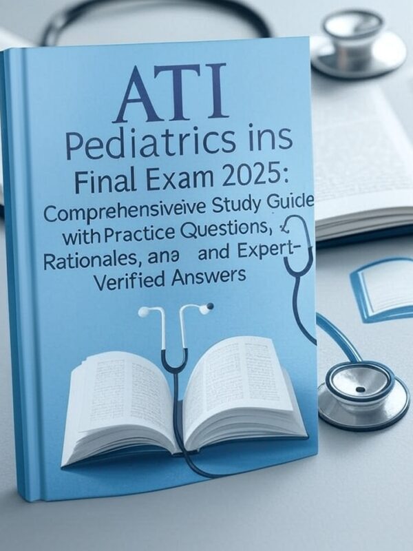 ATI Pediatrics Final Exam 2025