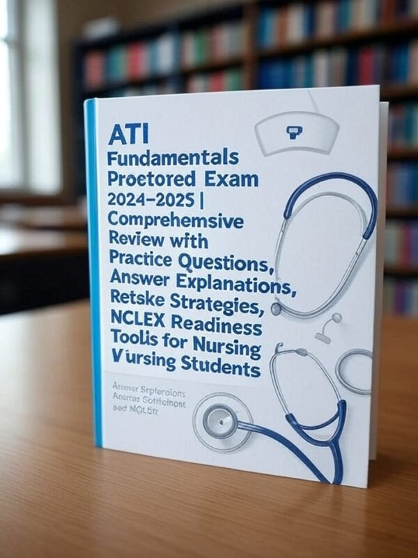 ATI RN Fundamentals Proctored Exam 2024
