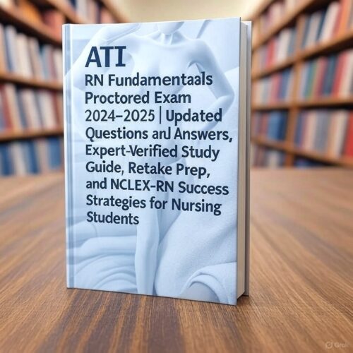 ATI RN Fundamentals Proctored Exam 2024