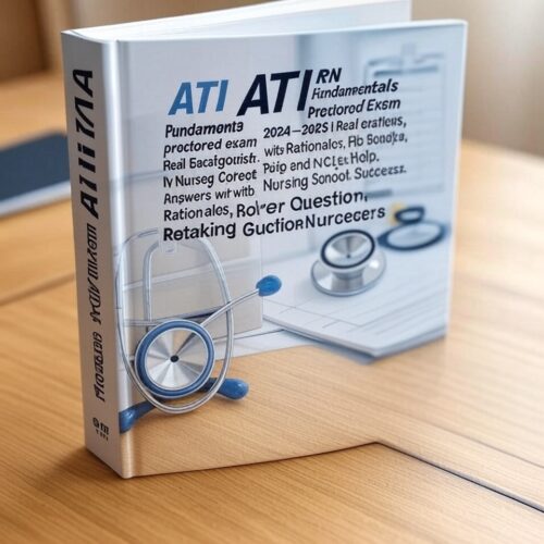ATI RN Fundamentals Proctored Exam 2024