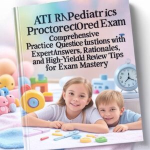 ATI RN Pediatrics Proctored Exam 2025