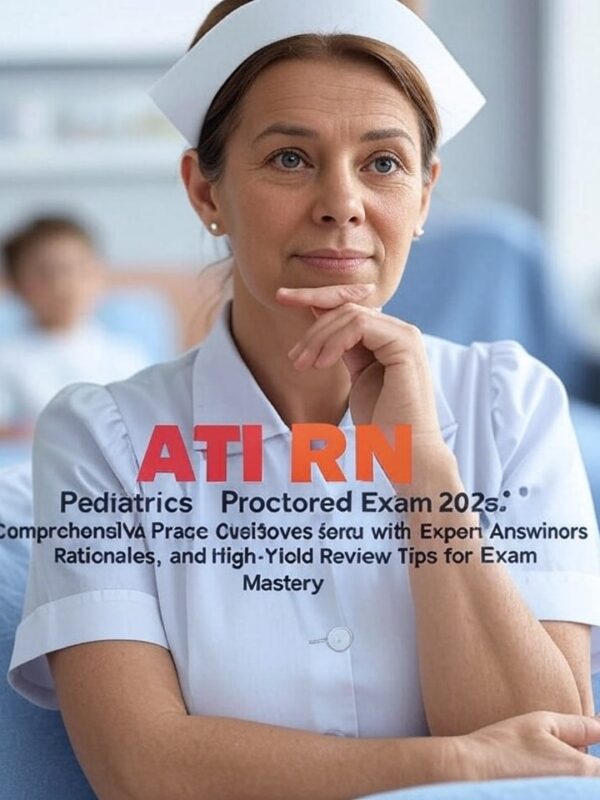 ATI RN Pediatrics Proctored Exam 2025