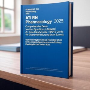 ATI RN Pharmacology 2025 Comprehensive Exam