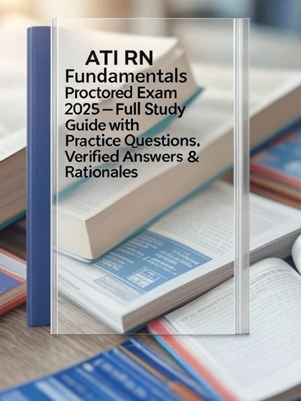 ATI RN Fundamentals Proctored Exam 2025