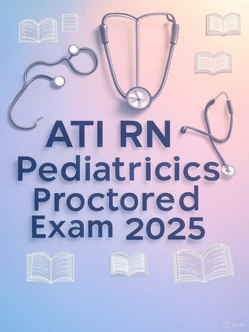 ATI RN Pediatrics Proctored Exam 2025