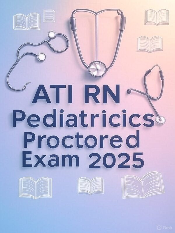 ATI RN Pediatrics Proctored Exam 2025