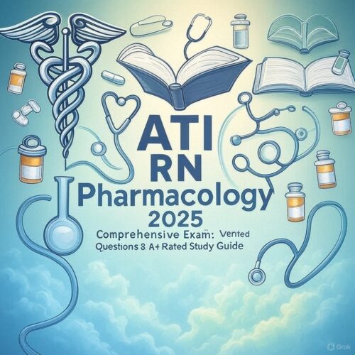 ATI RN Pharmacology 2025 Comprehensive Exam