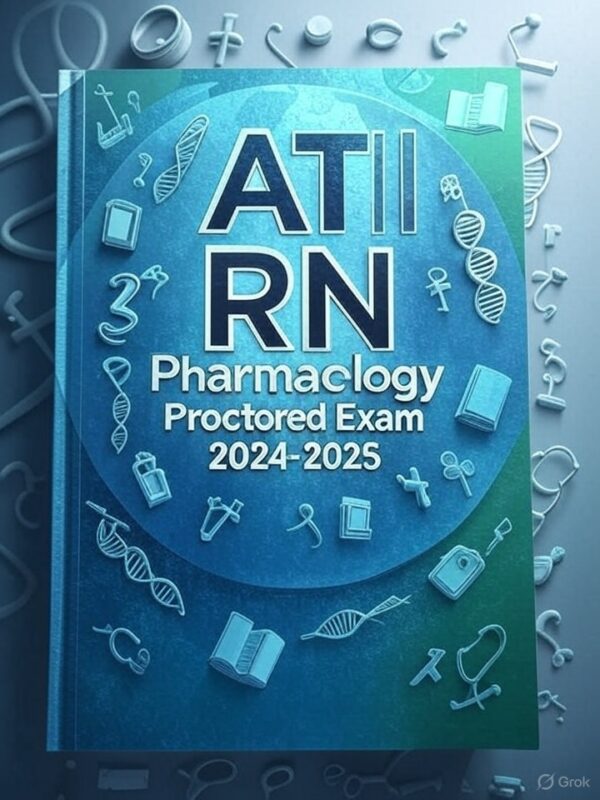 ATI RN Pharmacology Proctored Exam 2024