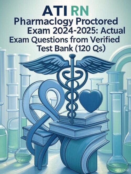 ATI RN Pharmacology Proctored Exam 2024