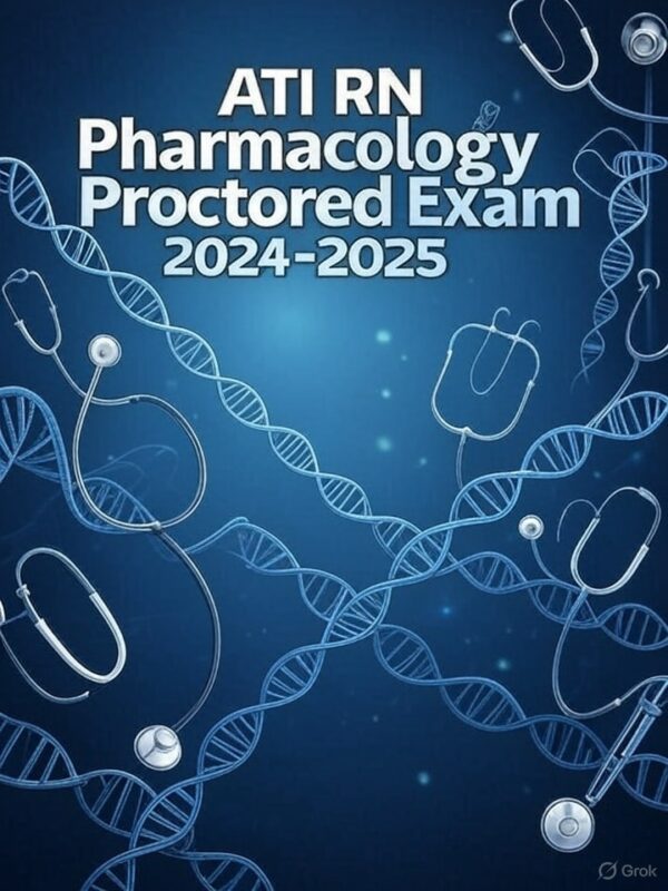 ATI RN Pharmacology Proctored Exam