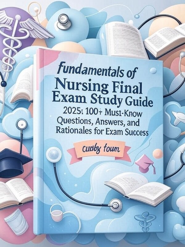 2025 Advanced Medical-Surgical Nursing NURS 476 Exam 3 Study Guide | Comprehensive NCLEX Review & High-Yield Practice Questions for Success