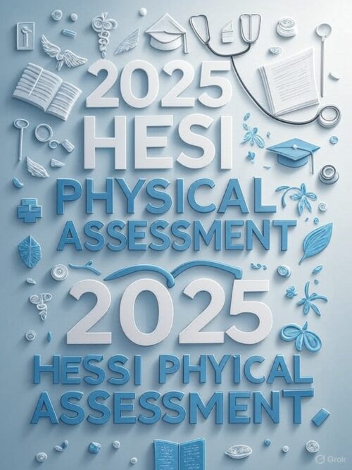 2025 HESI Physical Assessment Exam