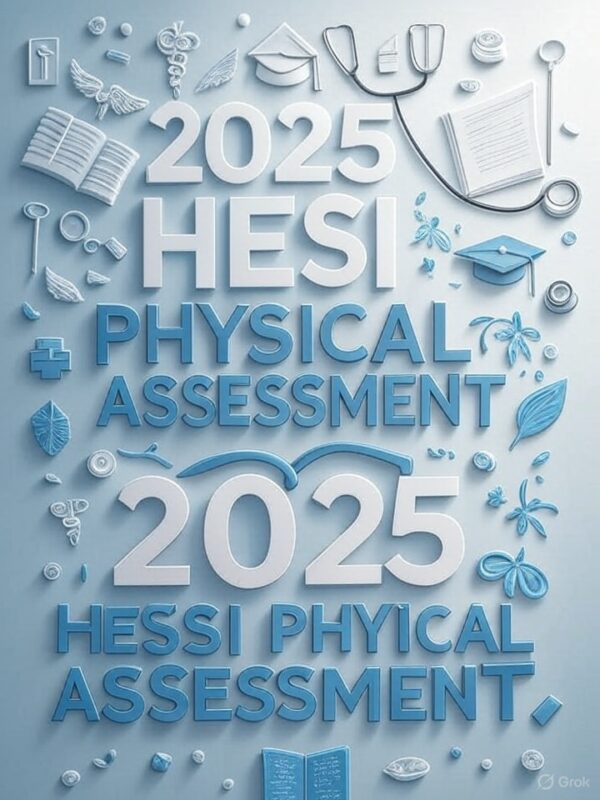 2025 HESI Physical Assessment Exam