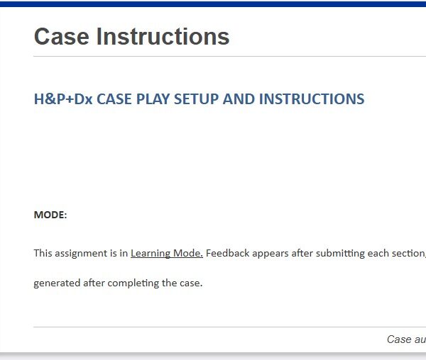 2025 iHuman 54-Year-Old Chronic Back Pain Case for Week 9