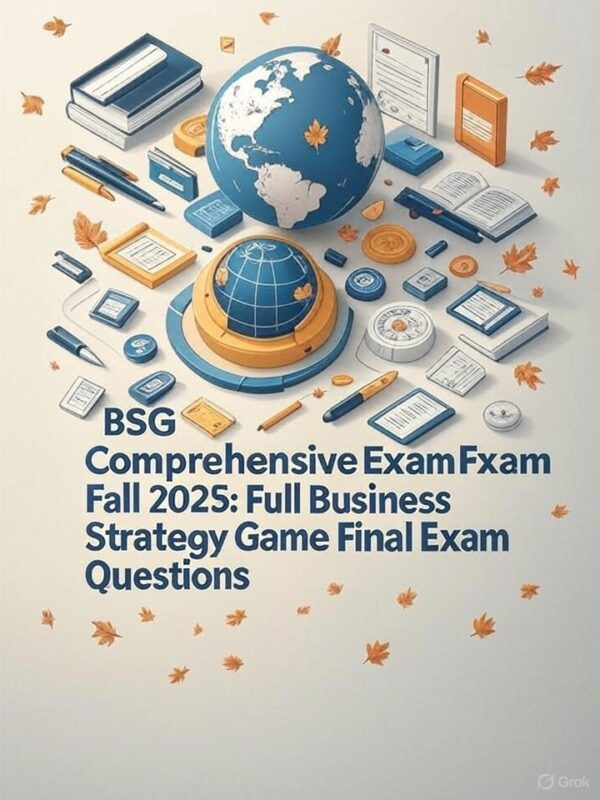 BSG Comprehensive Exam Fall 2025