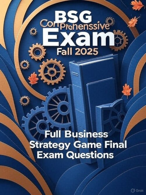BSG Comprehensive Exam Fall 2025