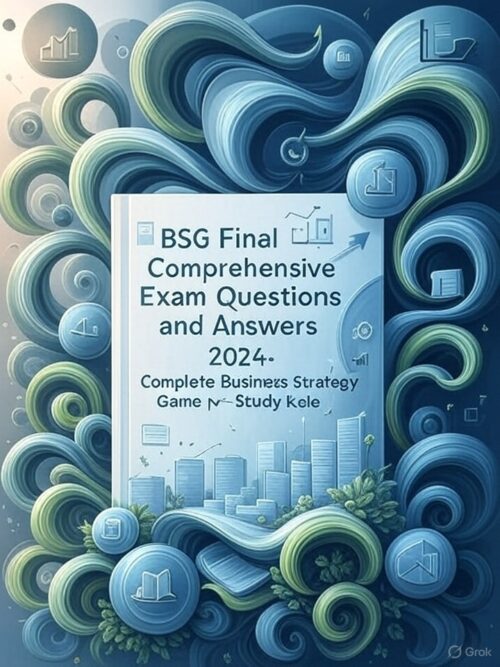 BSG Final Comprehensive Exam 2024