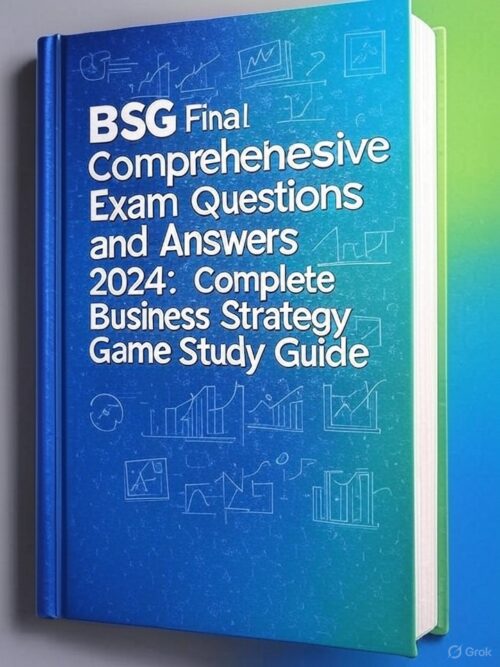 BSG Final Comprehensive Exam 2024