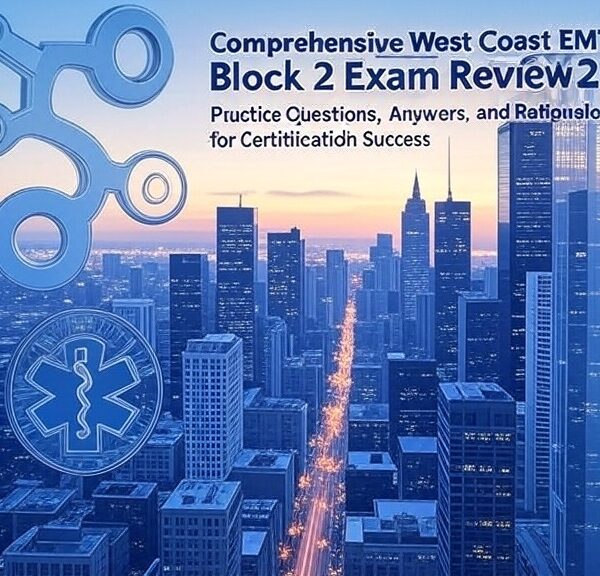 2025 West Coast EMT Block 2 Exam
