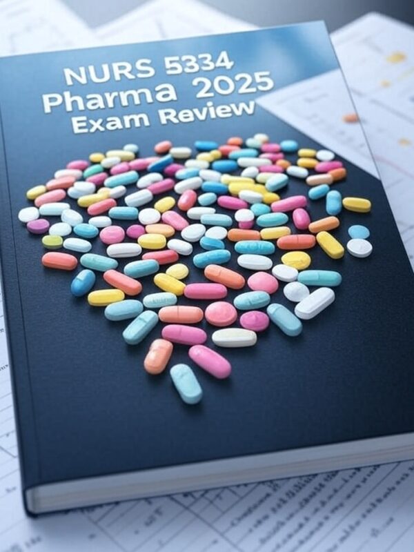 NURS 5334 Pharmacotherapeutics Final Exam 2025