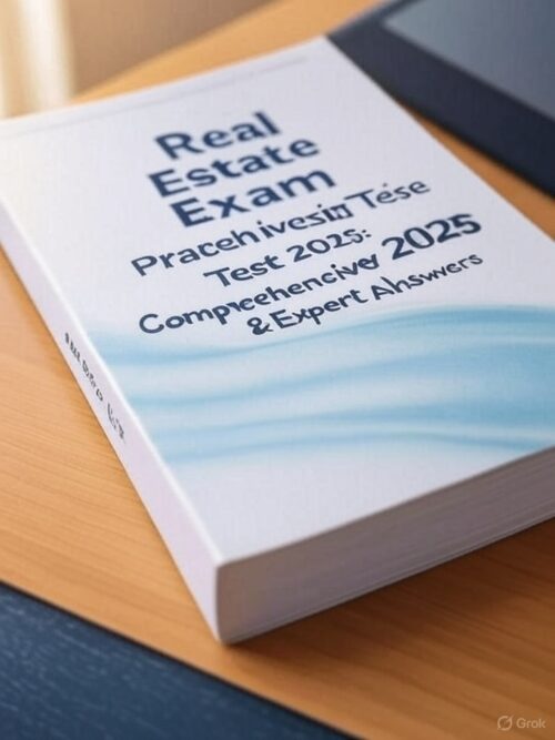 2025 real estate licensing exam