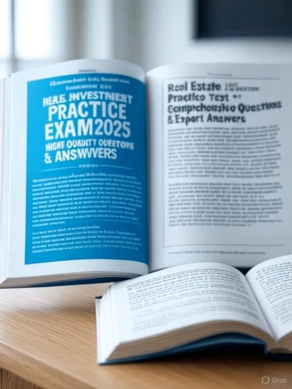 2025 real estate licensing and investment exams