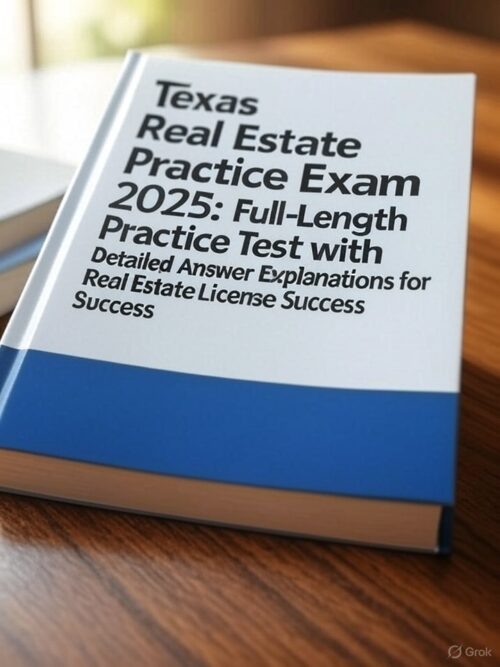 2025 Texas real estate license exam