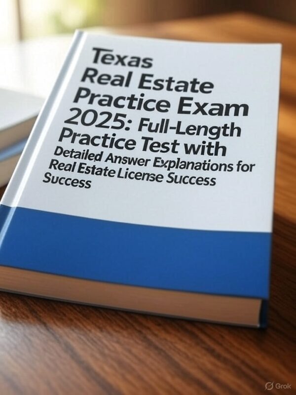 2025 Texas real estate license exam
