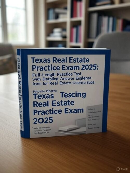 2025 Texas real estate license exam