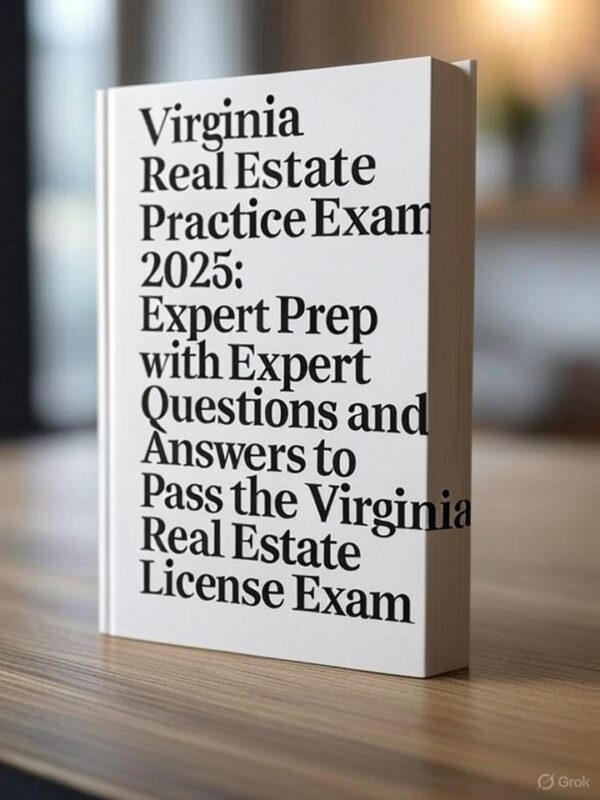 2025 Virginia Real Estate License Exam