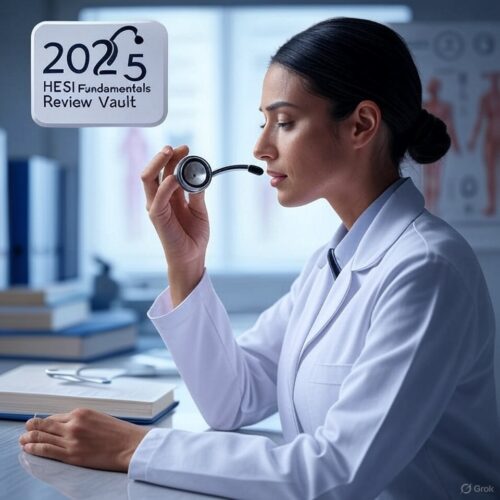 2025 HESI Fundamentals Review Vault