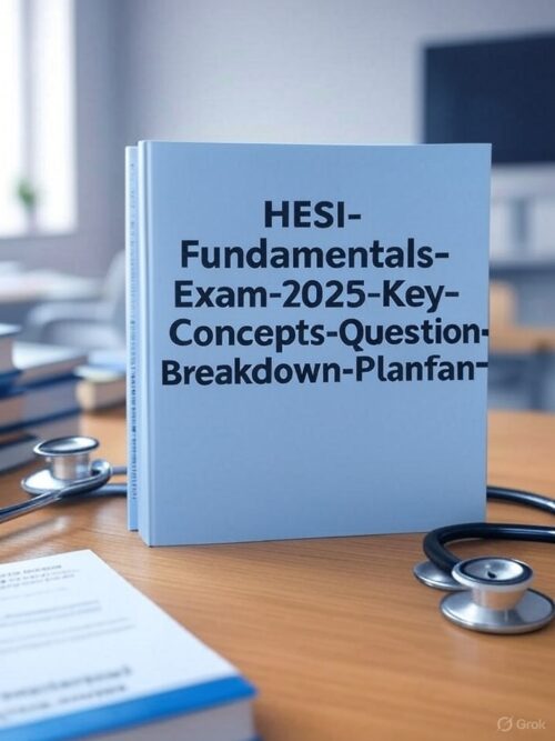 HESI Fundamentals Exam 2025