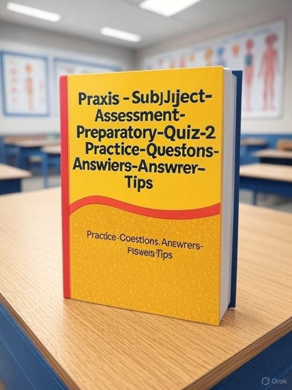Praxis Subject Assessment Preparatory Quiz 2025