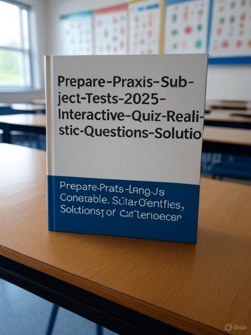 Praxis Subject Tests in 2025