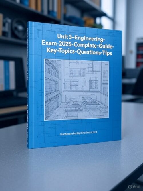 Unit 3 Engineering Exam 2025