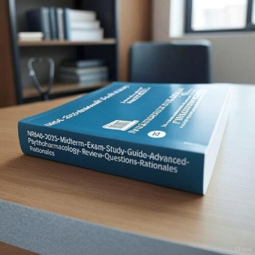 2025 NR 546 Midterm Exam Study Guide