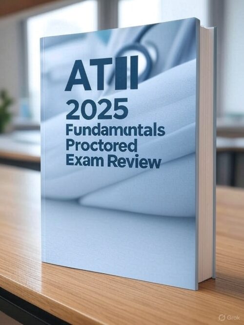 ATI 2025 Fundamentals Proctored Exam