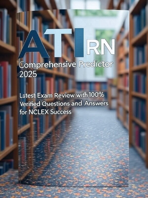 ATI RN Comprehensive Predictor 2025