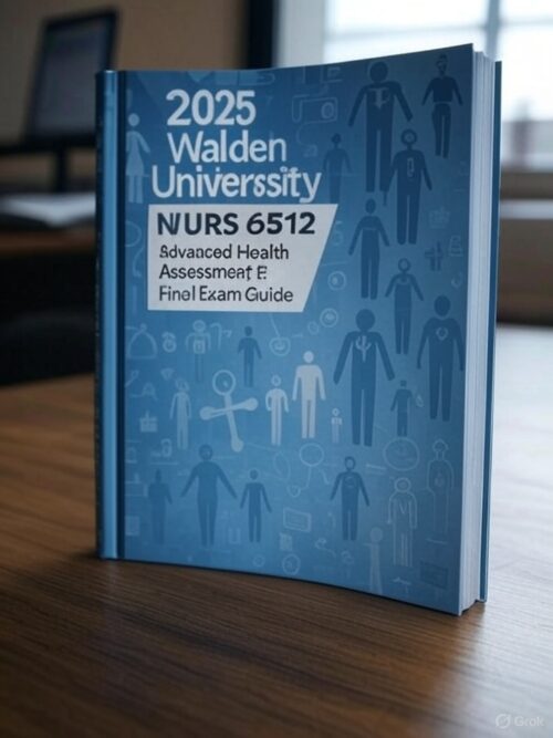 2025 Walden NURS 6512 Final Exam