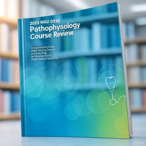 WGU D236 Pathophysiology
