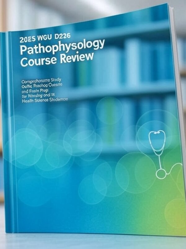 WGU D236 Pathophysiology