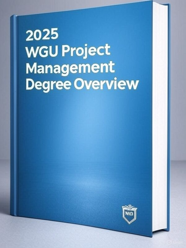 2025 WGU Project Management