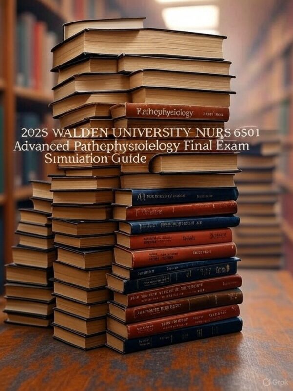 2025 Walden NURS 6501 Final Exam