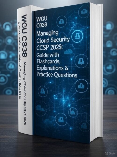 WGU C838 and CCSP 2025