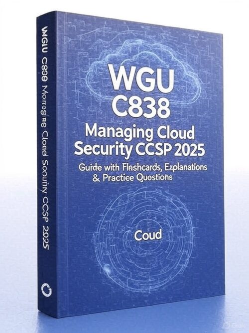 WGU C838 and CCSP 2025