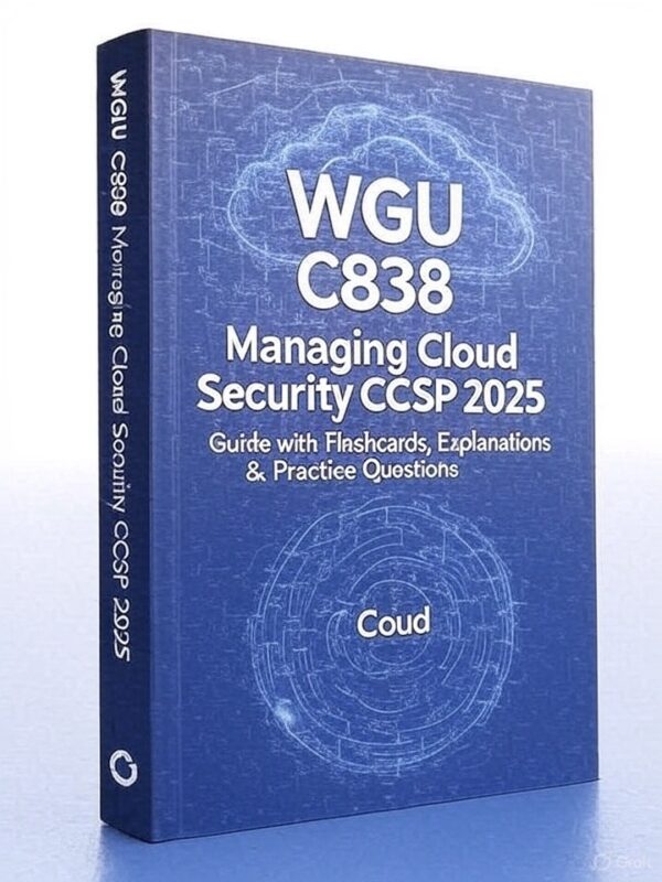 WGU C838 and CCSP 2025
