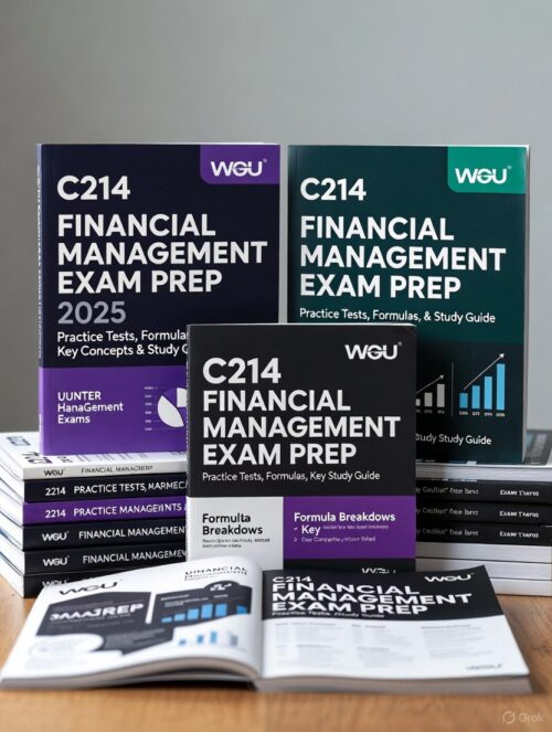WGU C214 Financial Management exam