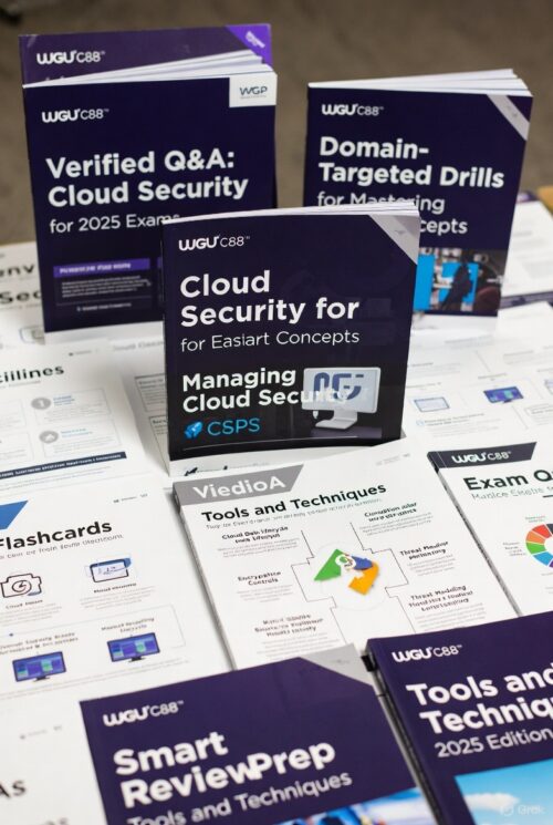 WGU Course C838 Managing Cloud Security